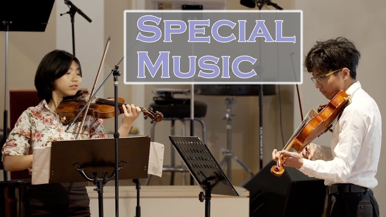 CLC Special Music | Vicky Chen, violin & Teddy Chen, viola; Mozart No.1 K423 Allegro