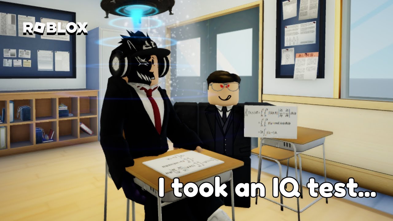 I took an IQ test on ROBLOX...