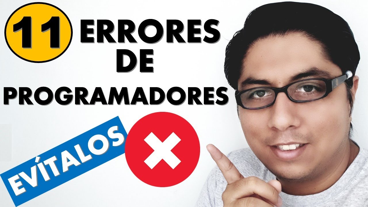 11 ERRORES de PROGRAMADORES JUNIOR que DEBES EVITAR 👩🏻&zwj;💻👨🏻&zwj;💻❌ | UskoKruM2010