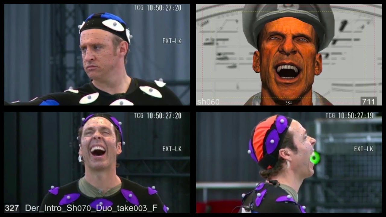 Never Before Seen!! FULL Live Actor Recording INTRO CUT SCENE 