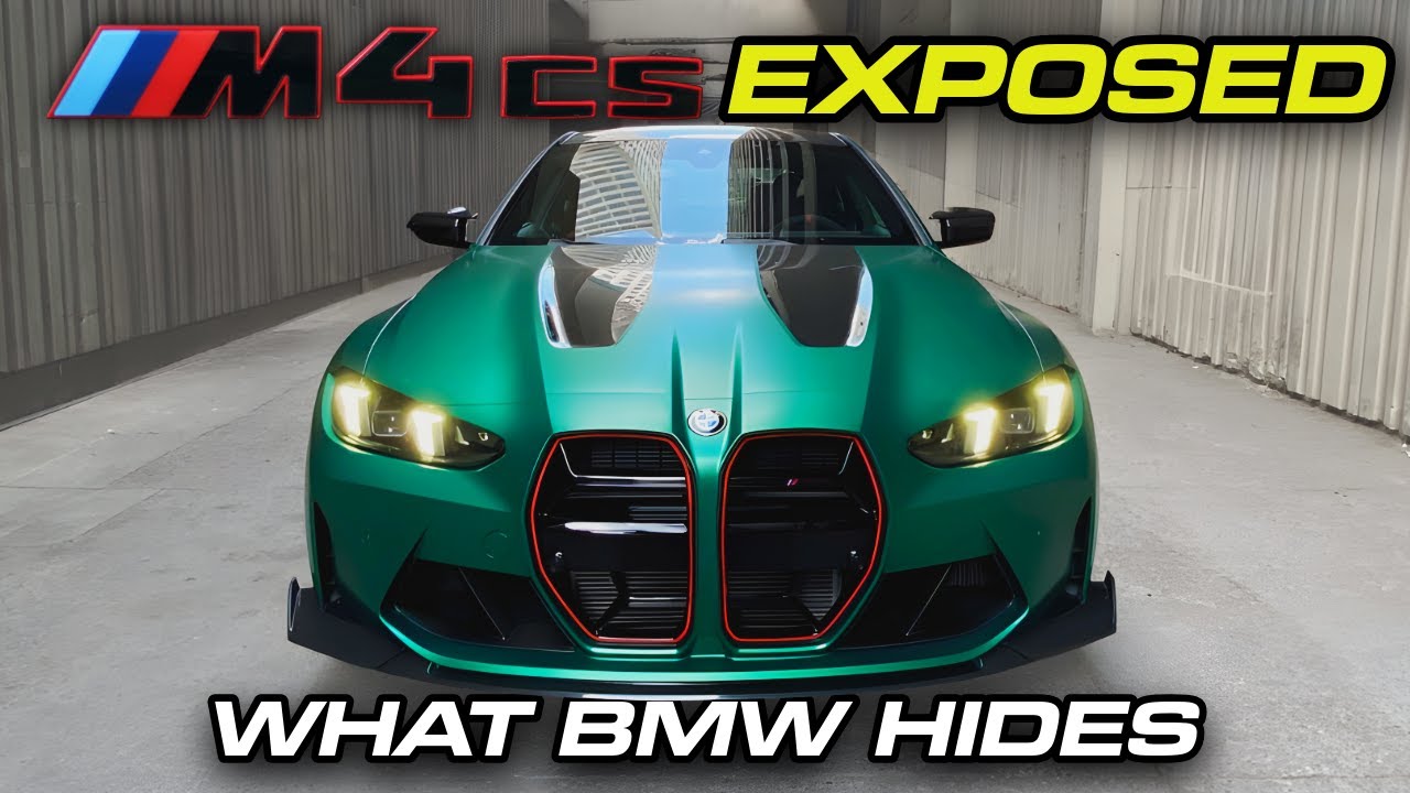What BMW Won't Tell You About The M4 Competition (M4 CS Review)