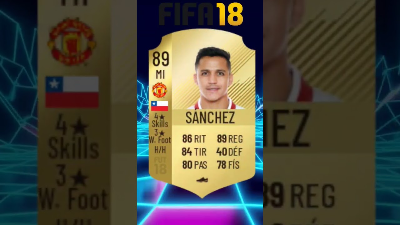 TODAS las CARTAS de ALEXIS SANCHEZ en FIFA🤩✨