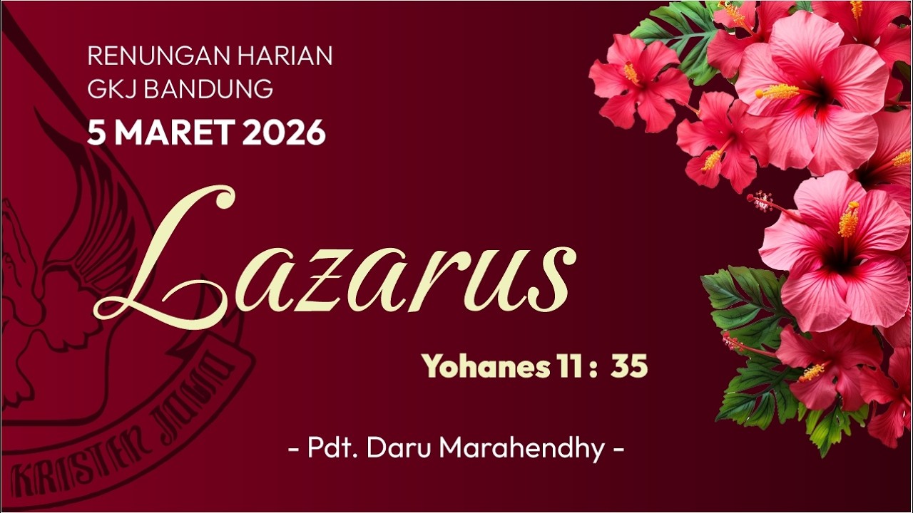 Renungan Harian 5 Maret 2026