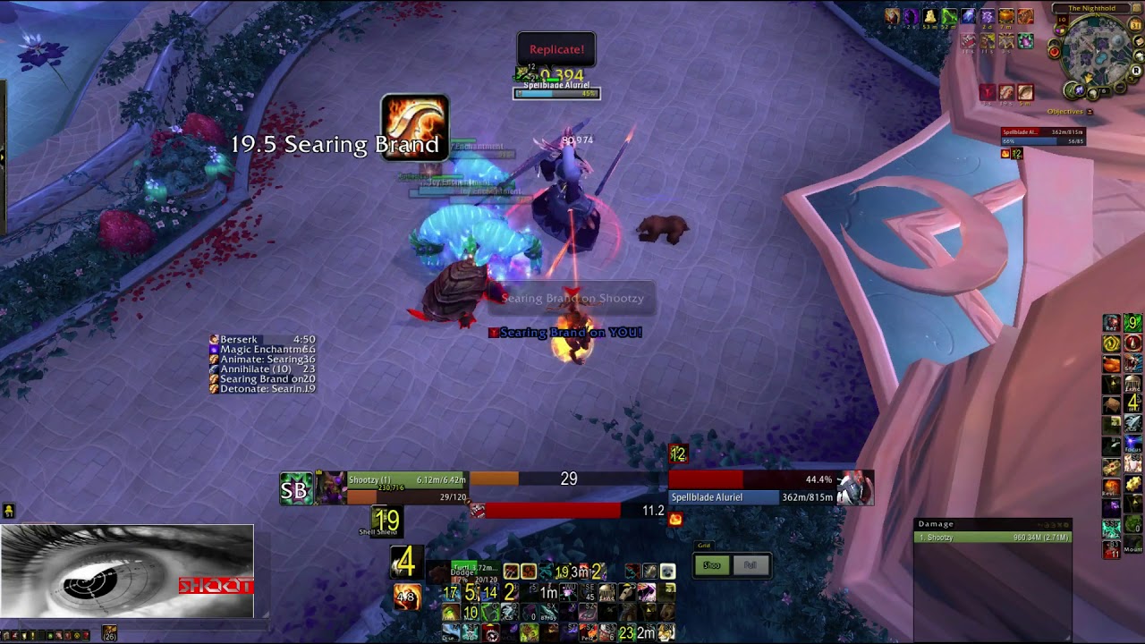 Hunter Solo; Shoot vs Spellblade Aluriel