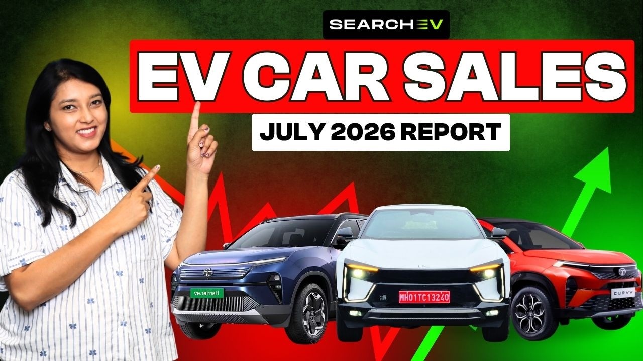 Top 10 Most Sold Electric Cars in India | July 2026 EV Car Sales Report| Tata, MG, Mahindra|SearchEV