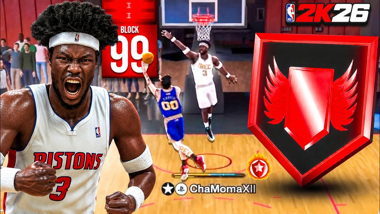 This 6'9 BEN WALLACE BUILD + 99 BLOCK is DEFENSIVE MENACE in NBA 2K26! BEST CENTER BUILD