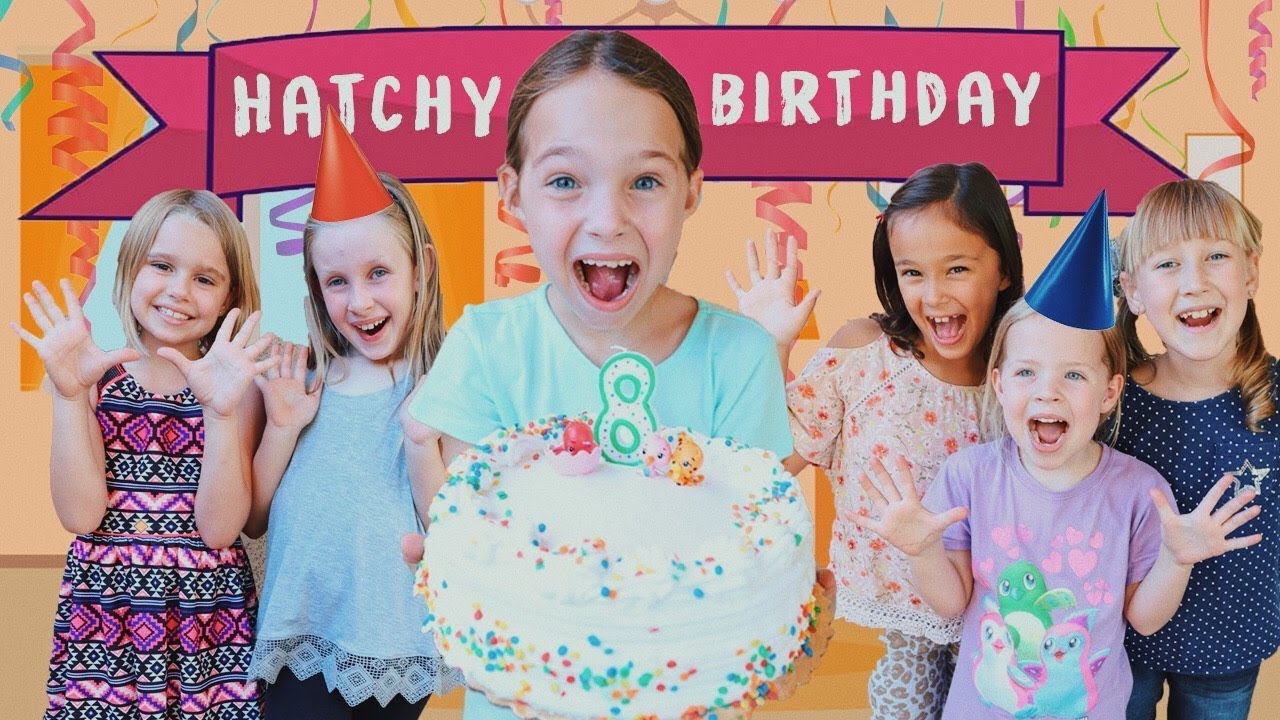 Toy Hotel Celebrates Addy's Hatchimals Filled Birthday !!!