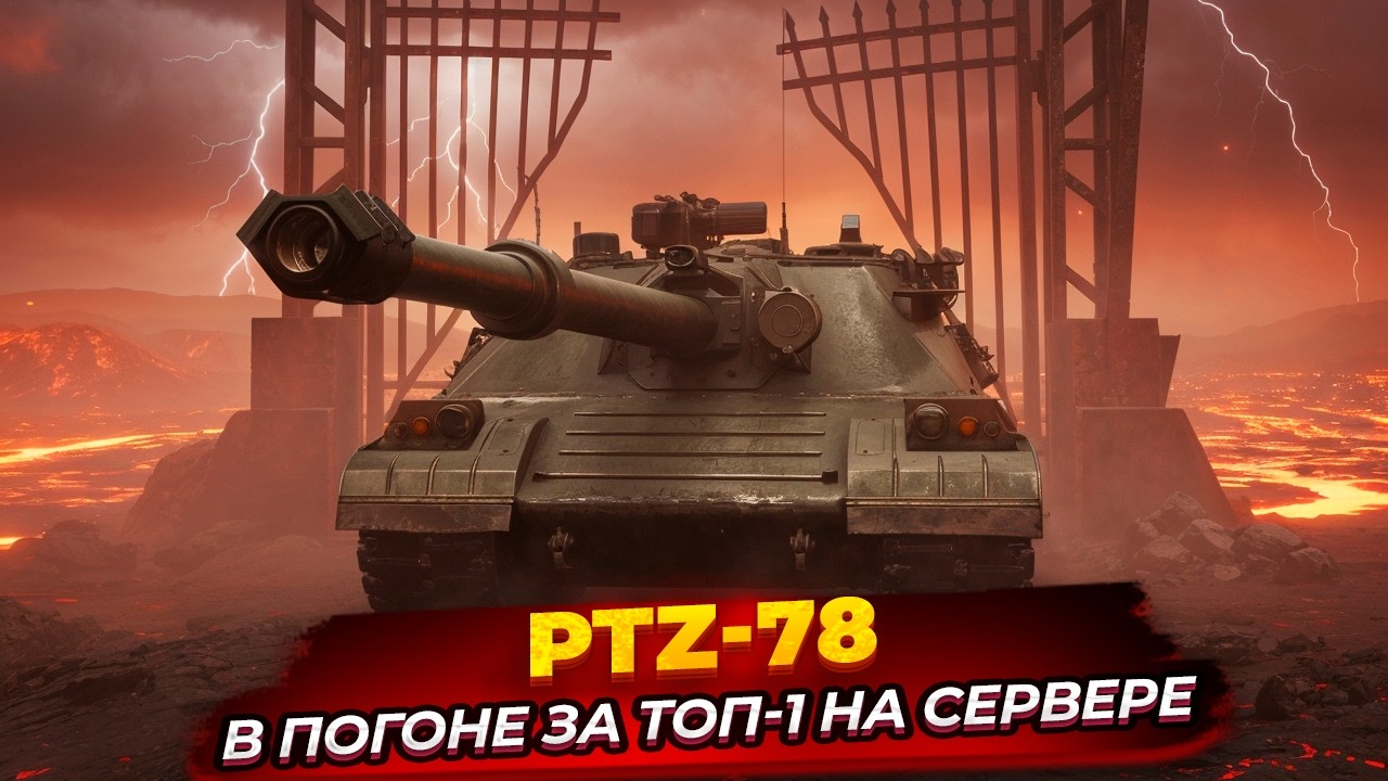 PTZ-78: ОХОТА ЗА ТОП-1 НА СЕРВЕРЕ | Серия стримов на абсолютный рекорд