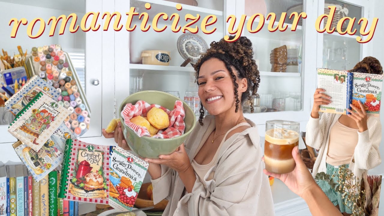 romanticizing a spring day🌷 ~ self care, baking & hobbies