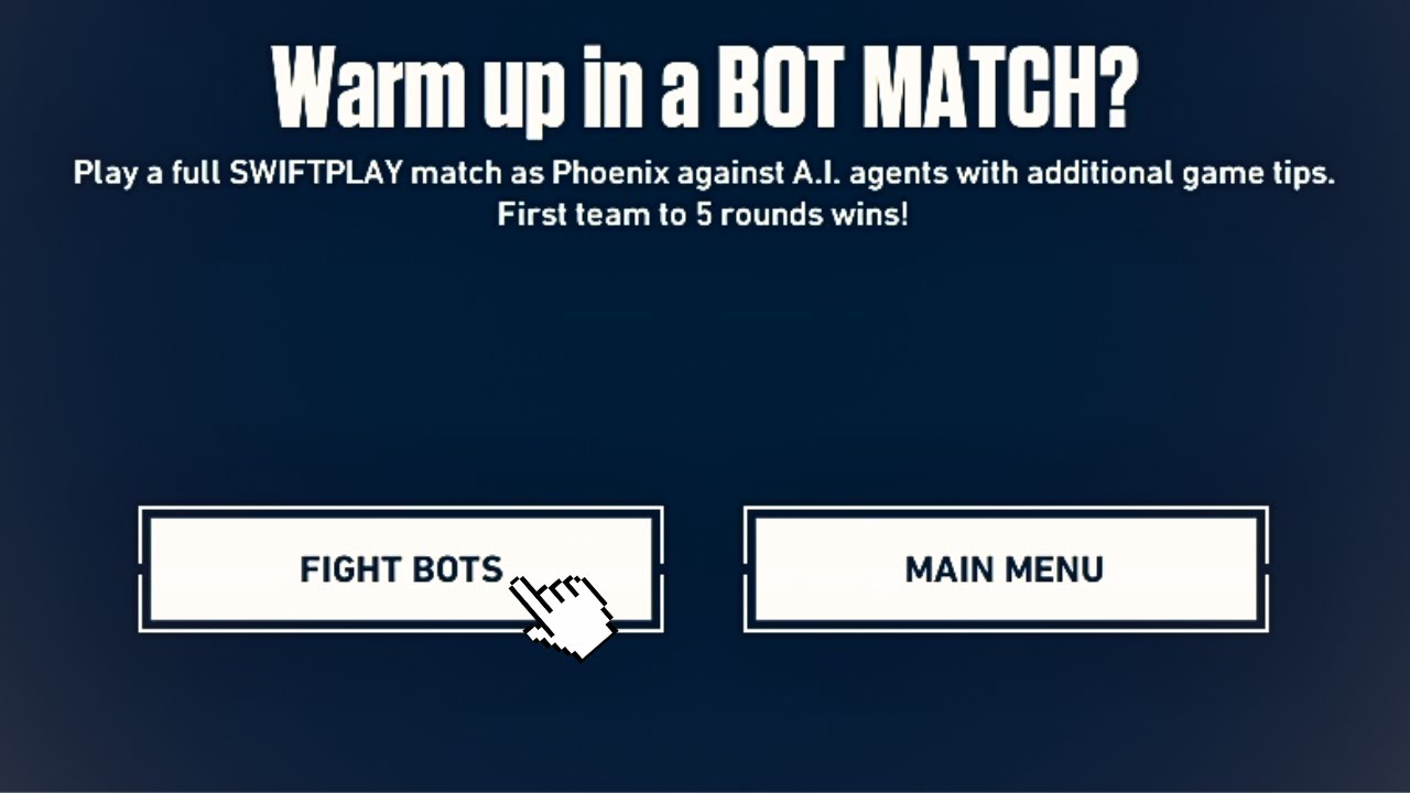 How to play BOTS MATCH MODE in VALORANT