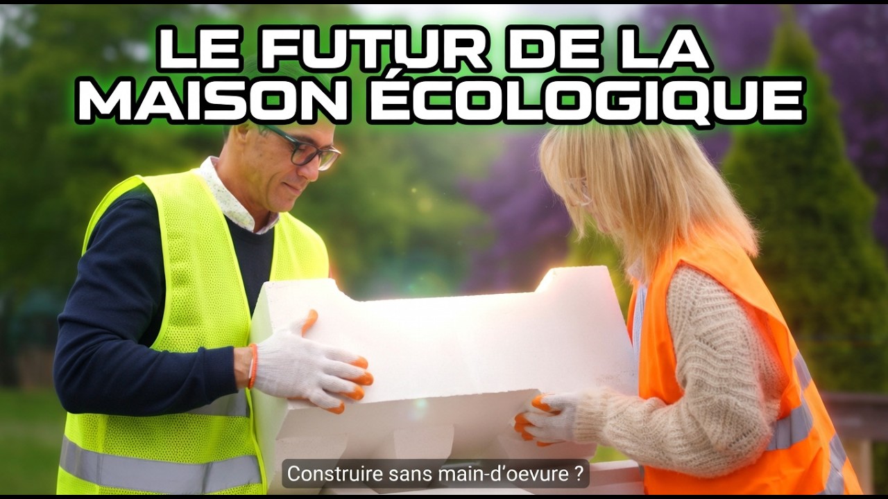 Le futur de la maison écologique est de construire sa maison de rêve sans main-d'œuvre qualifiée