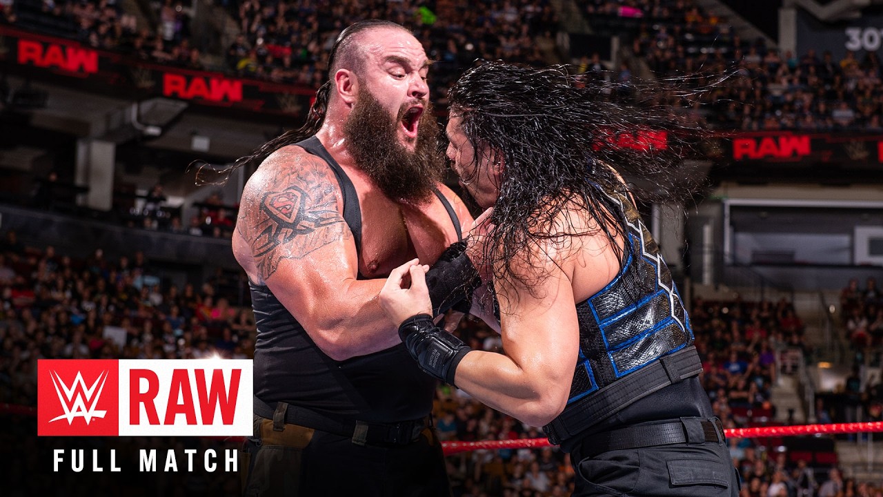 FULL MATCH: Roman Reigns & Braun Strowman vs. Drew McIntyre & Dolph Ziggler: Raw, August 27, 2018