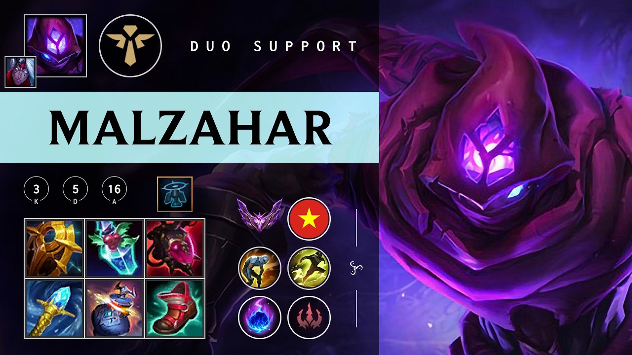 Malzahar Support vs Fizz - VN Master Patch 26.05