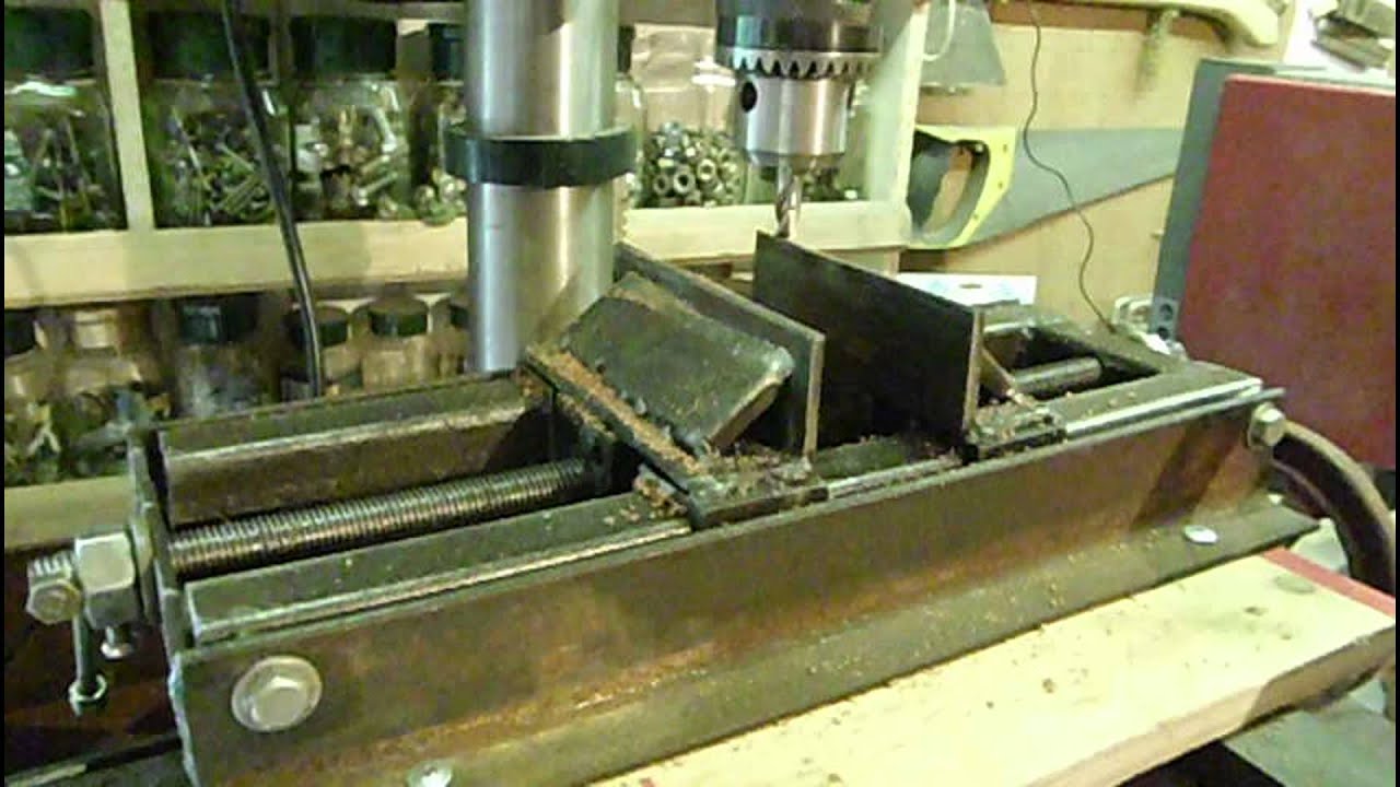 Крестовые тиски своими руками часть 2 тиски / Crosspoint vise their own hands