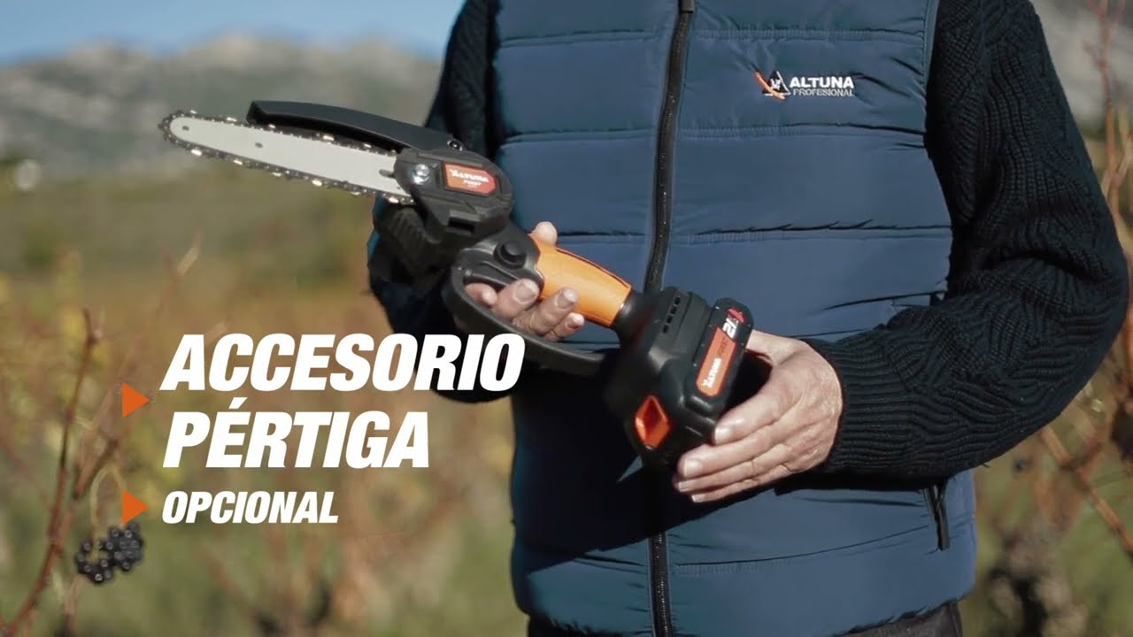 Motosierra a Bater&iacute;a Altuna AF150 con Cadena de Titanio