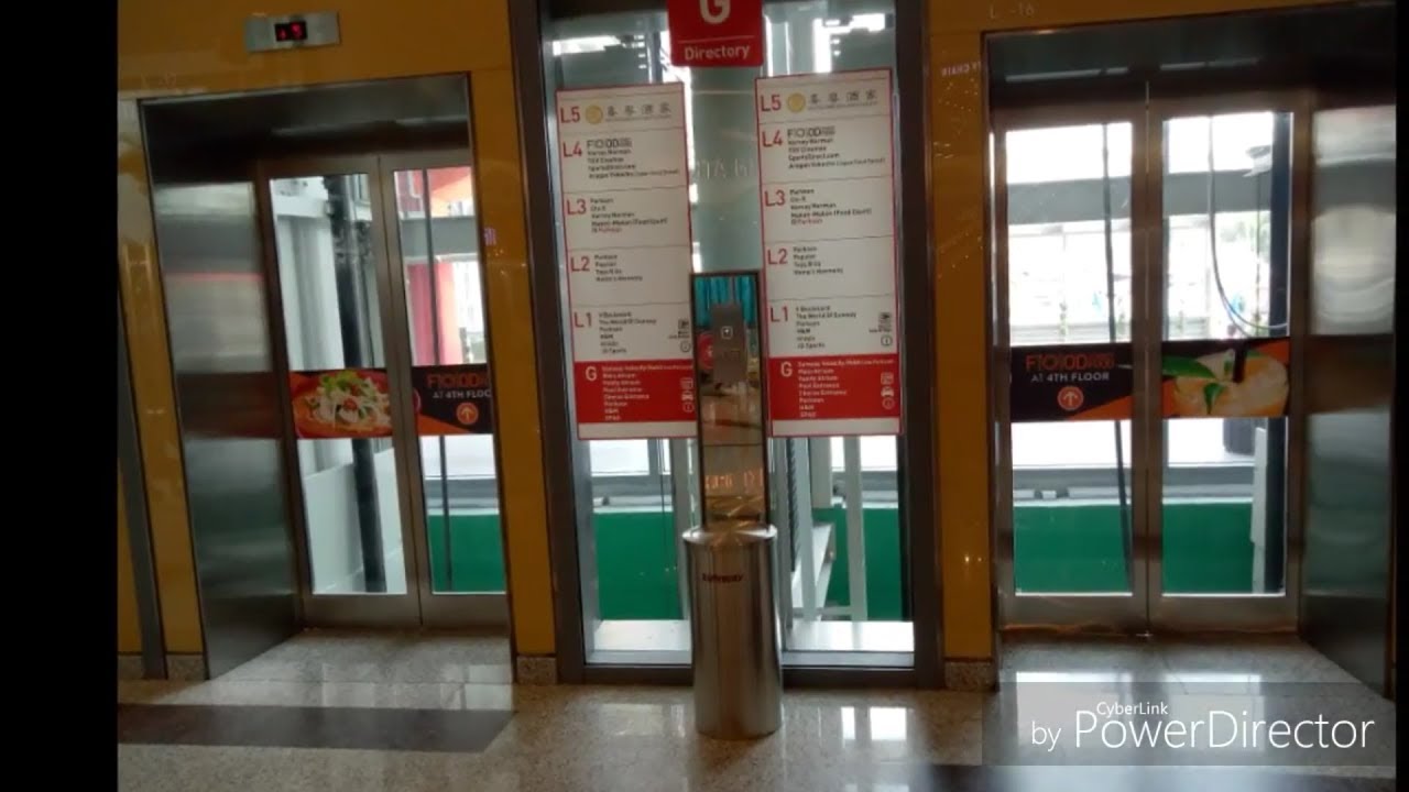 Scenic ThyssenKrupp Elevators At Sunway Velocity Shopping Mall