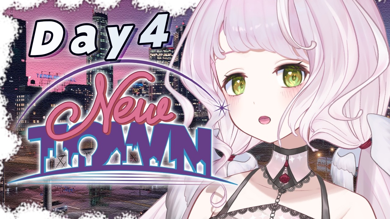 【 #NEWTOWN 】初GTA 4日目！どんなお車がお好みですか？？🎀🚙💀〖 時庭らんぜ / #無原唱レコード 〗