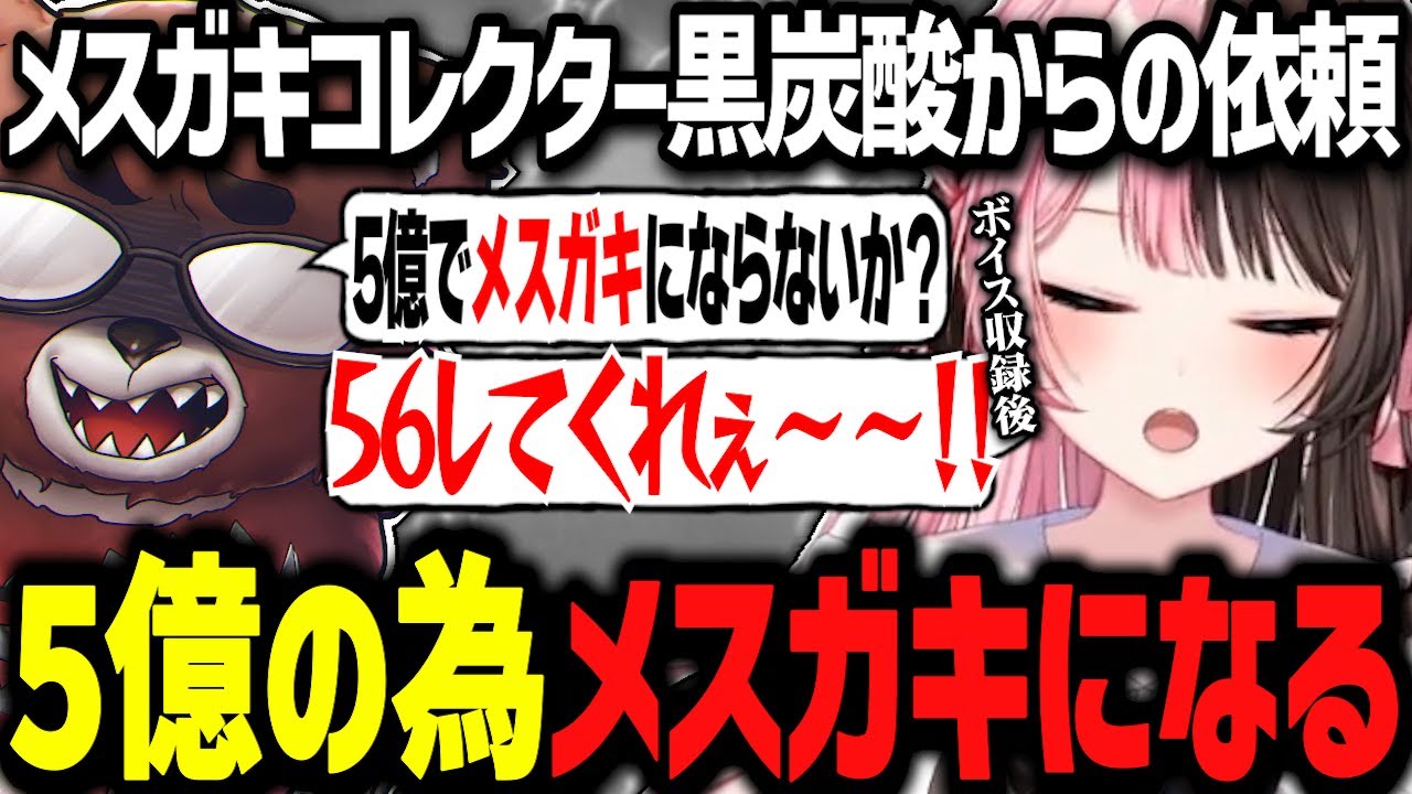 メスガキコレクター黒炭酸に5億ボイス依頼を受け羞恥発狂するひなーのwww【ぶいすぽ切り抜き/MADTOWN/橘ひなの】
