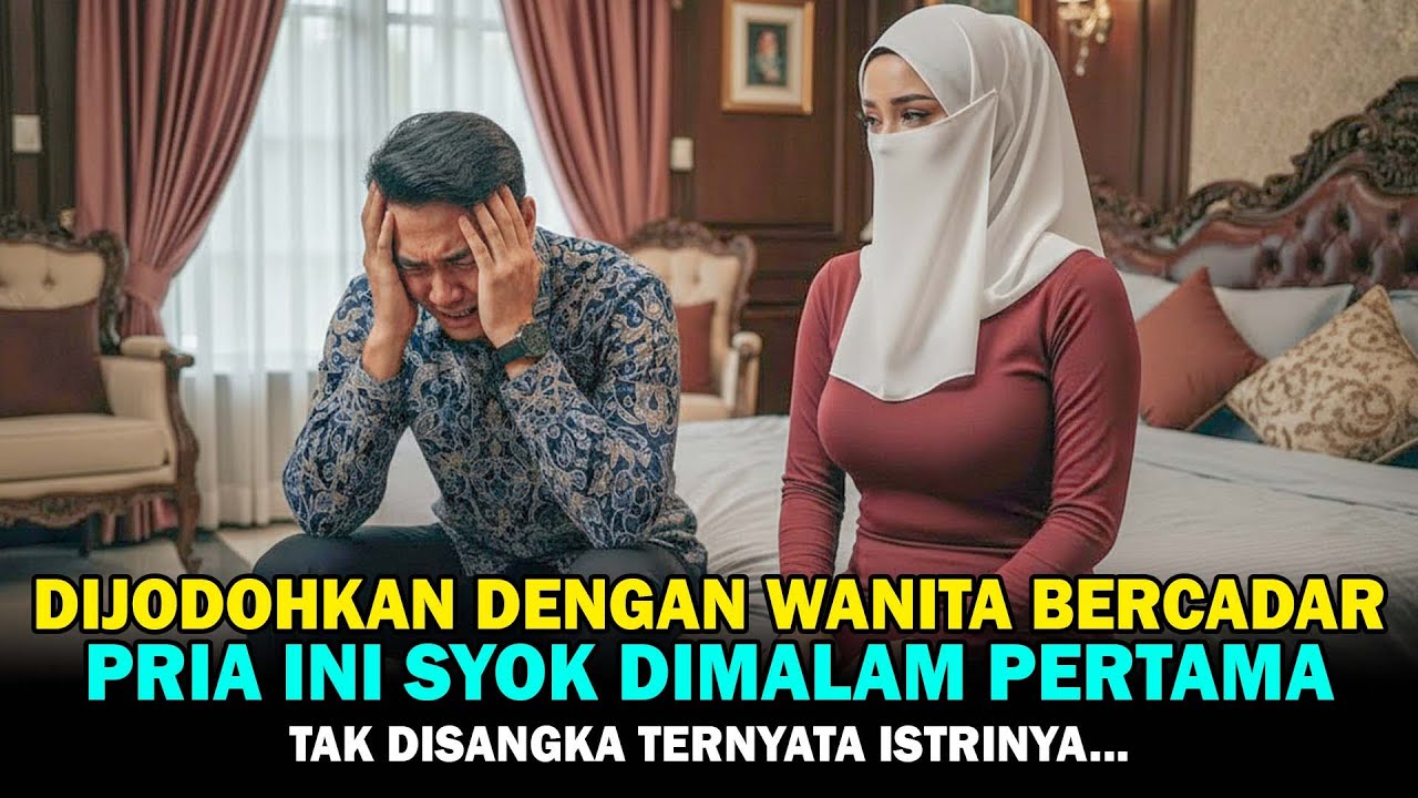 Dijodohkan Dengan Wanita Bercadar, Pria Ini Syok Di Malam Pertama. Tak Disangka, Ternyata Istrinya..