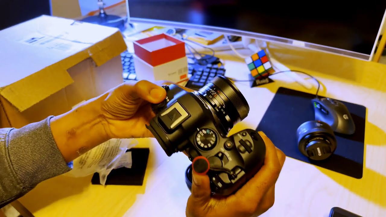 Unboxing: 7artisans 35mm 1.4 RF Lens on Canon R6 Mark II