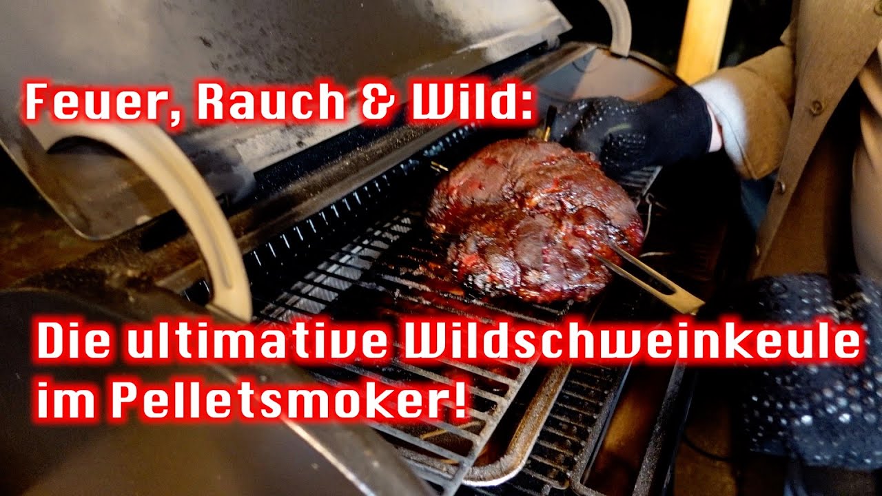 Smoking Sensation: Epic 4.2 kg Wildschweinkeule!
