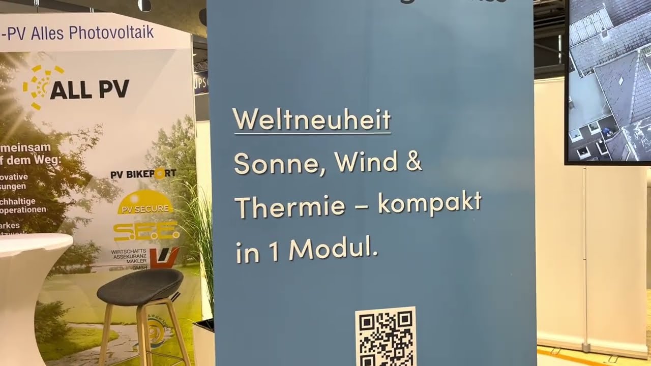 Das SOLARmodul, das auch ein WINDrad ist und noch W&Auml;RME erzeugt: Photovoltaik Schweiz