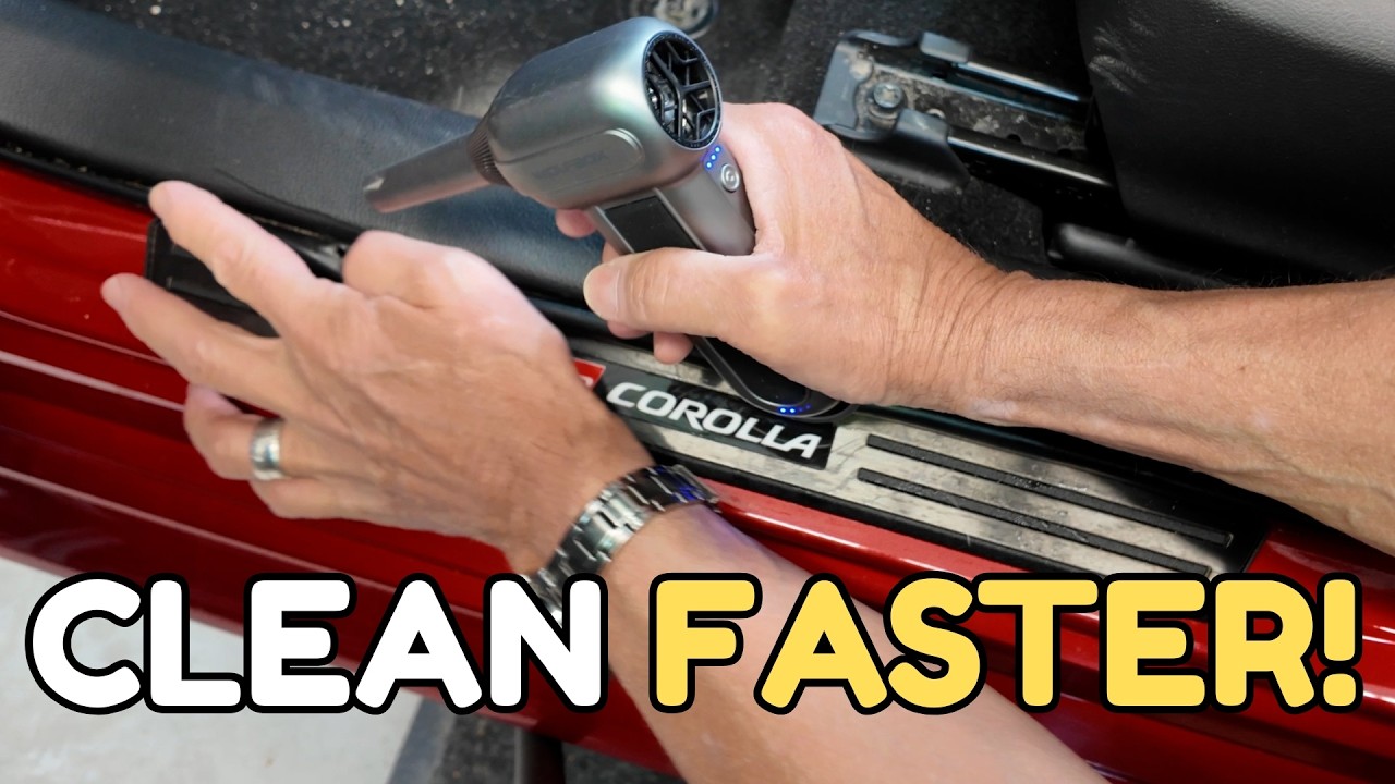 Can This Wolfbox MF100 Air Duster CLEAN My Car FASTER Than Ever?