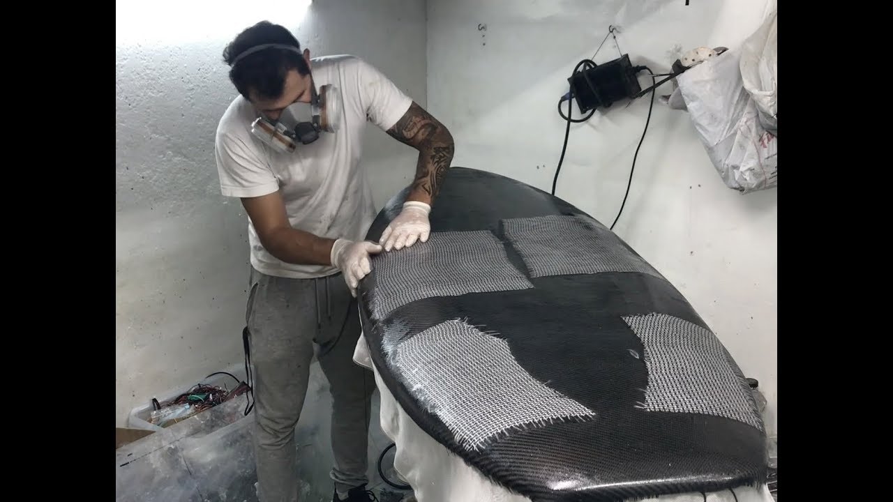 SHAPE SURF SUP CARBON FIBER PART 1