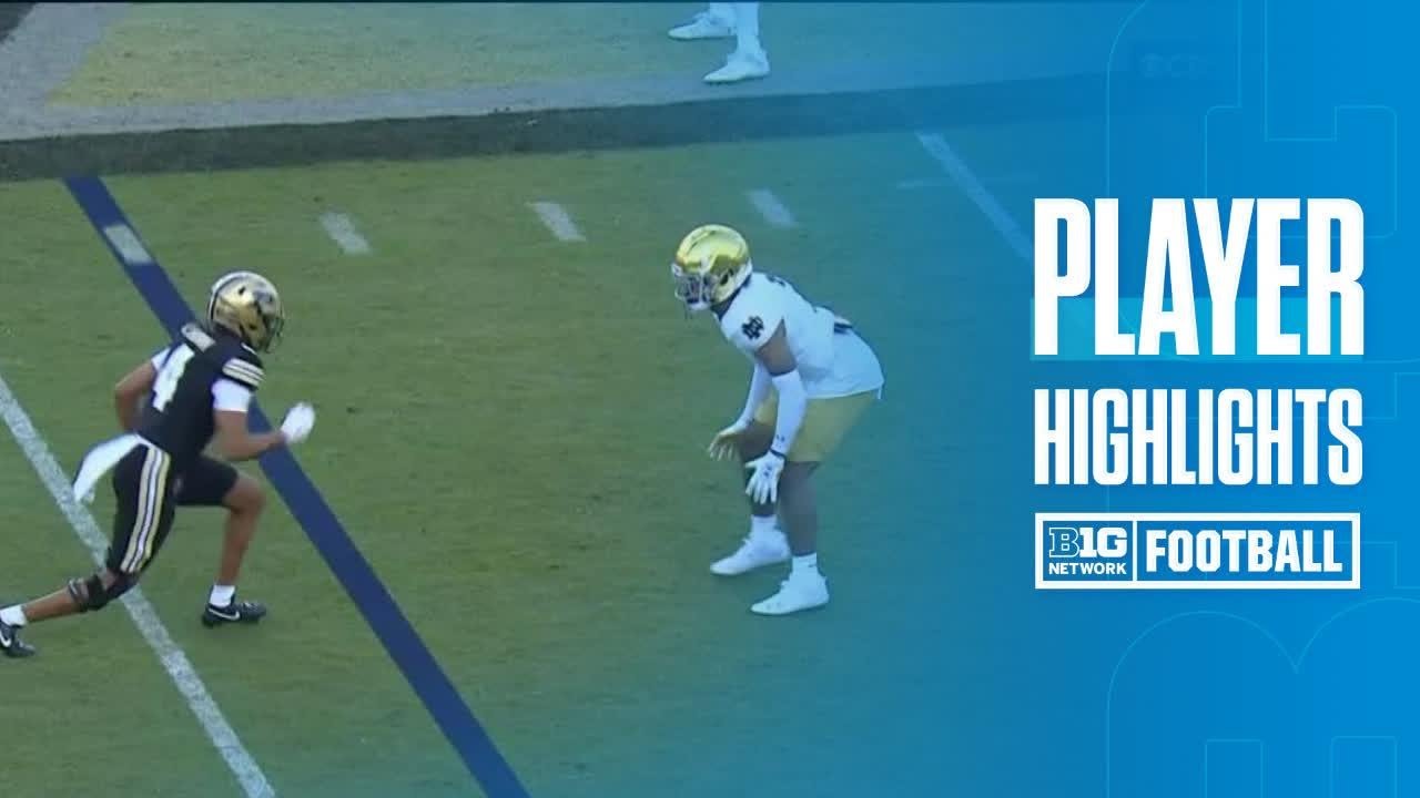 Hudson Card Highlights vs. Notre Dame | Purdue Football | 09/14/2024