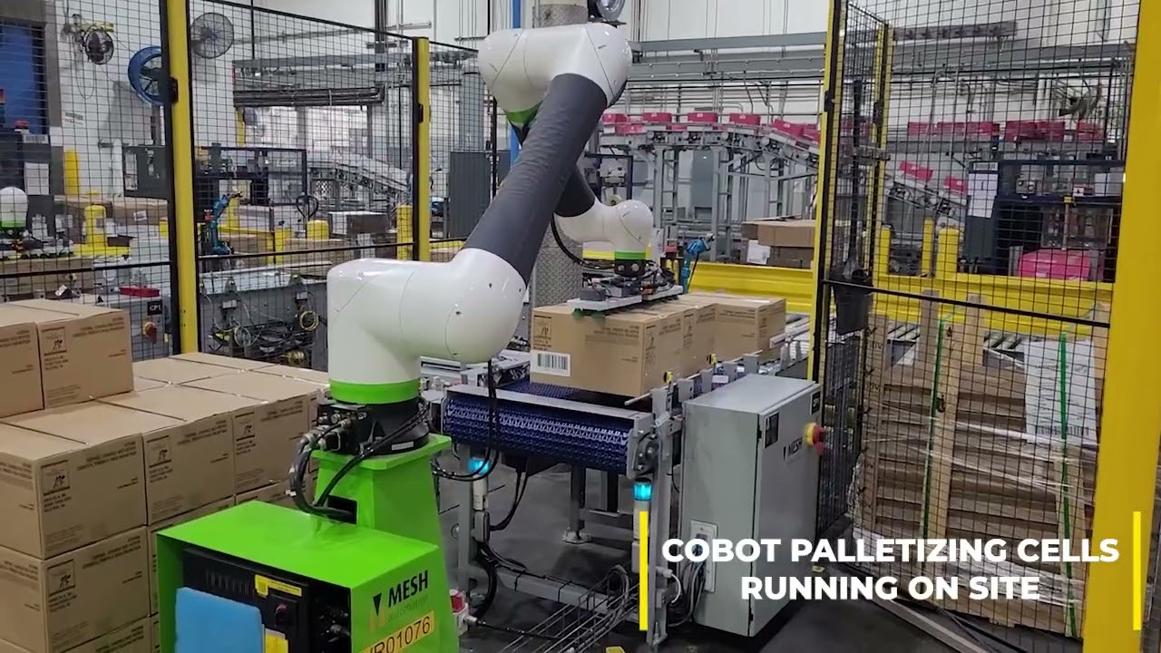 Collaborative Robots by MESH Automation: Safe and Efficient Automation Solutions