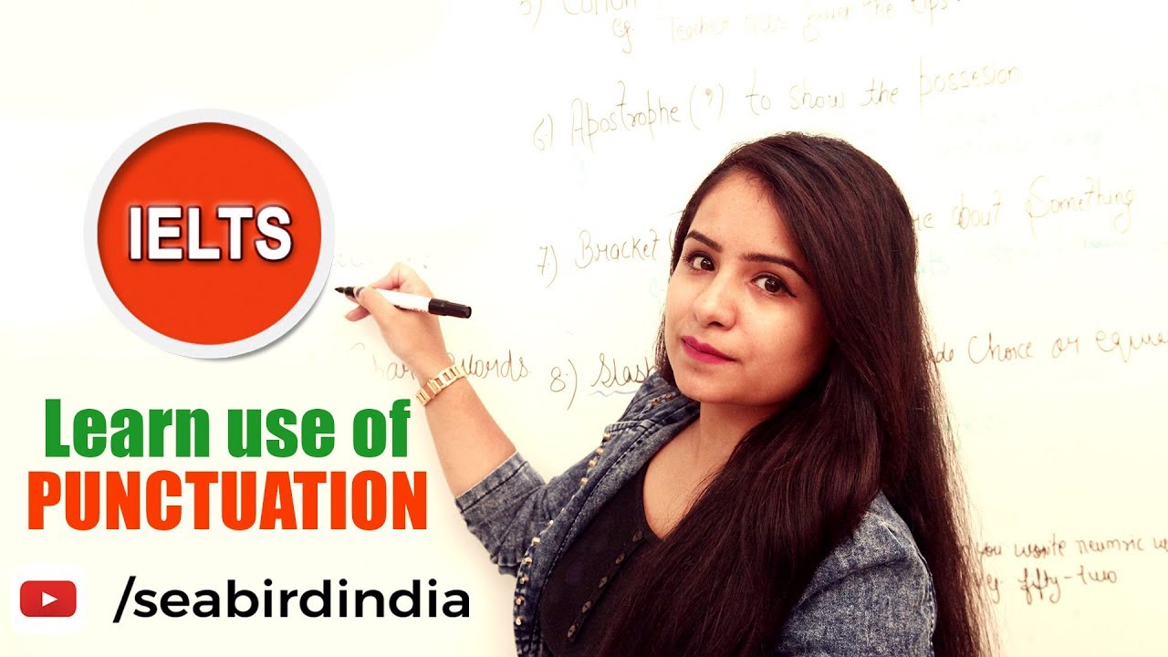 Learn Use Of Punctuation : English Grammar Video