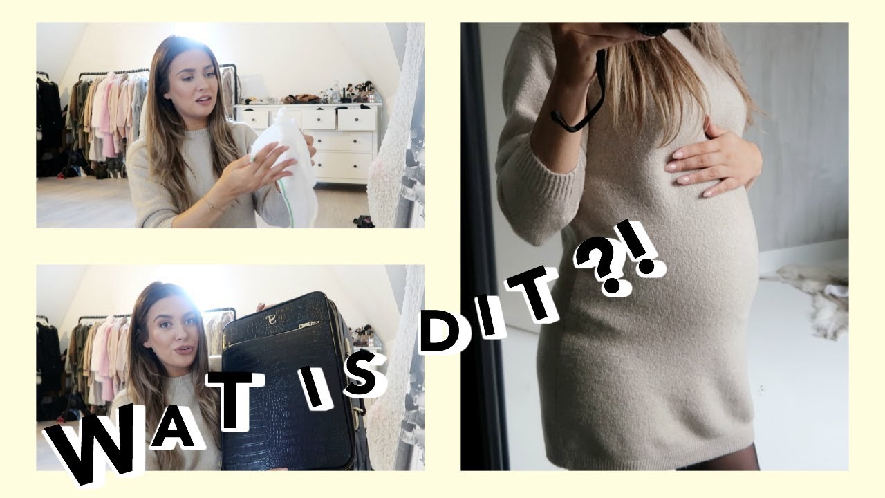 🤰🏻💼 VLUCHTKOFFER alvast inpakken! 34 weken zwanger ● VLOG #474