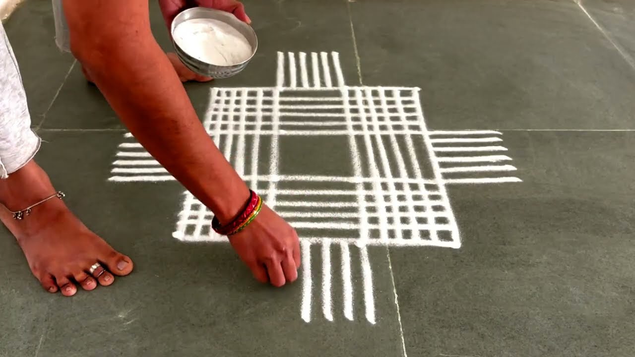 Easy margazhi madham padikolam designs| pongal padi kolam designs| Sankranti muggulu designs