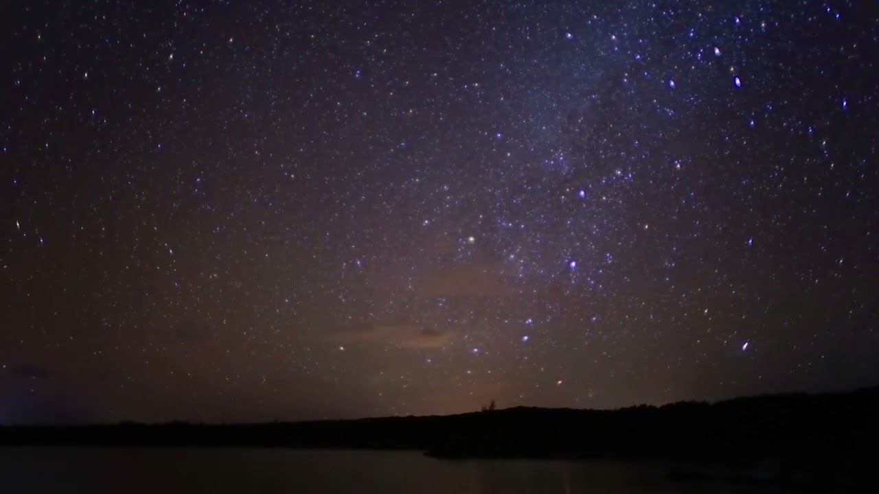 MVI 0806   Canopus, Vela and Carina over Calypso Pond.