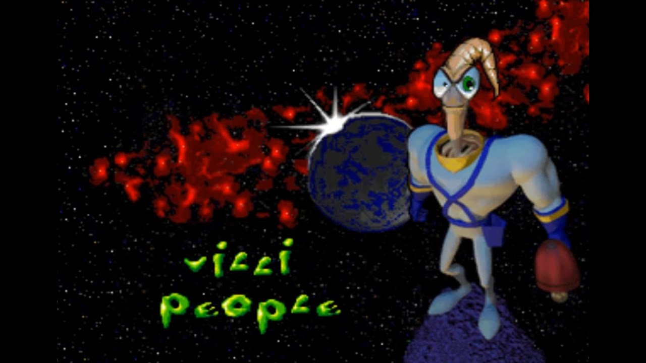 Earthworm Jim 2 (PS1) Villi People Walkthrough