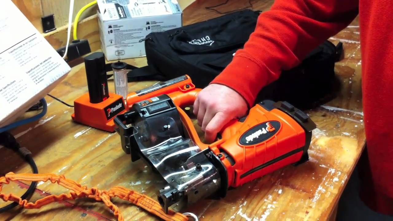 Paslode CR175C CORDLESS ROOFING NAILER - Review