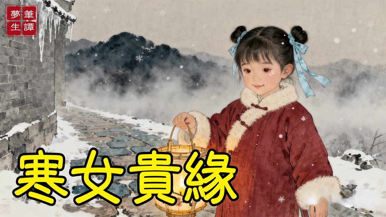 繼母偏心羊湯餵親子，卻將前房孤女趕出，連米湯都不給。女童饑寒交迫趕路3天，暈倒在貴府門前，頸間一枚舊銀鏈摔出，貴府老夫人看見當場淚崩！#故事#民間傳說#奇遇#報恩#原創故事