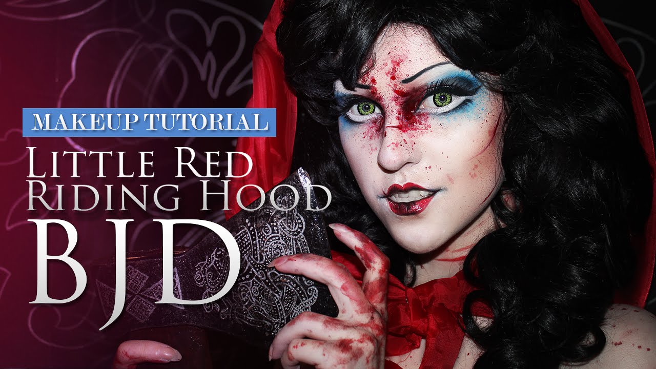 Makeup tutorial - [Little Red  Riding Hood BJD]