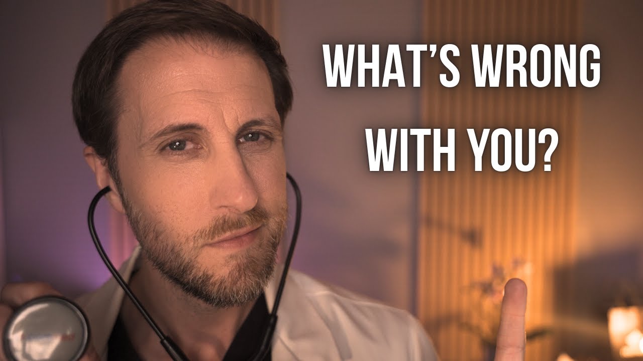 ASMR Doctor Exam. What&rsquo;s Wrong With You?