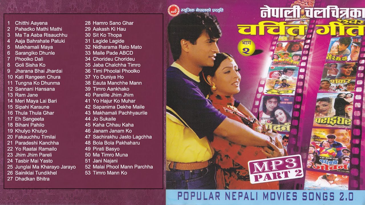 Nepali Chalchitraka Charchit Geet | Chitthi Aayena | .Pahadko Mathi Mathi | Ma Ta Aaba Risauchhu