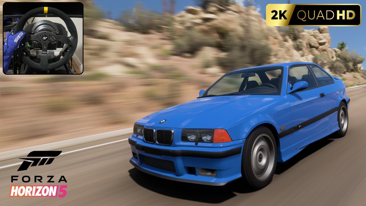 BMW M3 E36 - Forza Horizon 5 | Thrustmaster T300RS & TH8A (DRIFT NATURAL!)