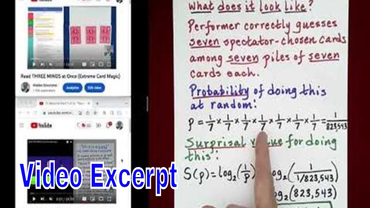 Calculating Surprisal Values: 