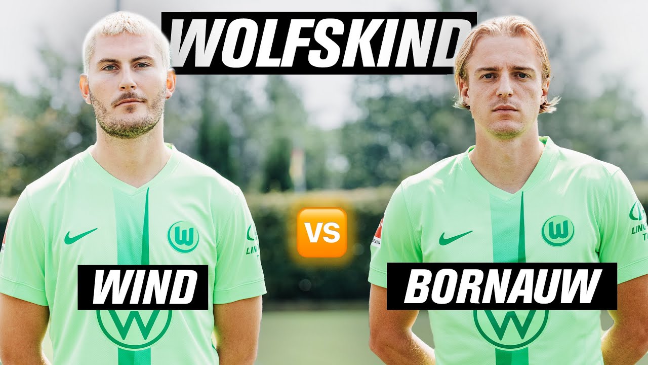 Das Ergebnis spricht für sich! 😅💭 - Jonas Wind 🆚 Sebastiaan Bornauw | Wolfskind ⚽️💚