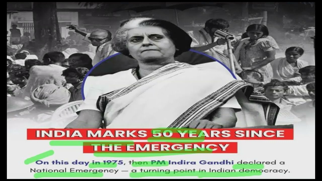 50 Years of Emergency in India | Democracy & Lessons | भारत में आपातकाल के 50 वर्ष – लोकतंत्र की सीख