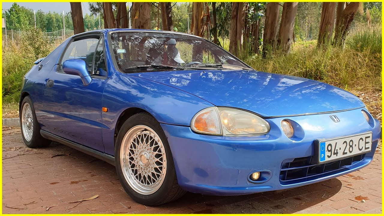 Honda CRX Del Sol EH6 do meu PAI! - D16Z6 VTEC 125CV Review Portugal (Boss Garage)