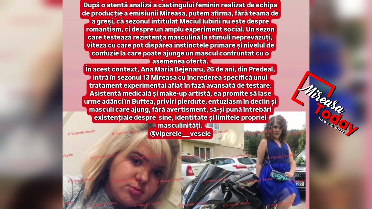 🆘️❌️A fost ștearsă postarea cu prima posibilă concurentă a Sez 13‼️🤔☝️