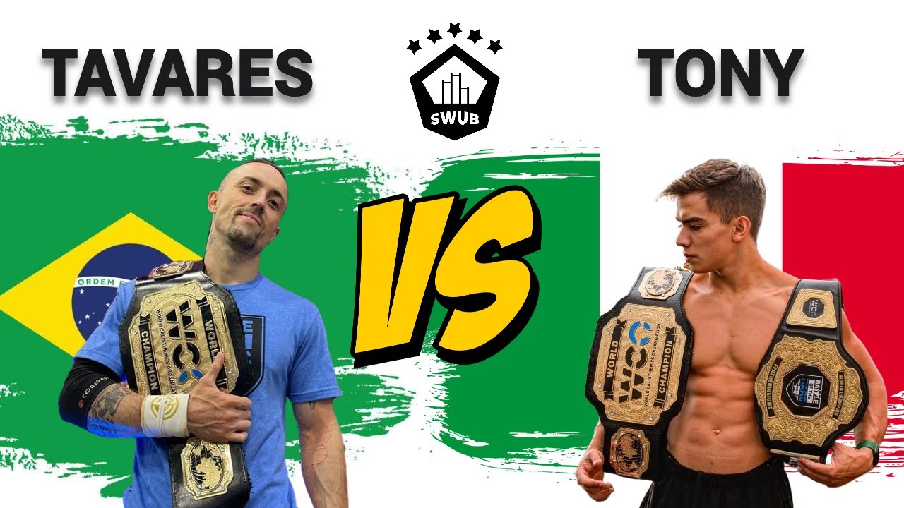 THIAGO TAVARES VS TONY GASTE - STREET WORKOUT ULTIMATE BATTLES V WORLD CHAMPIONSHIP (SWUB V)