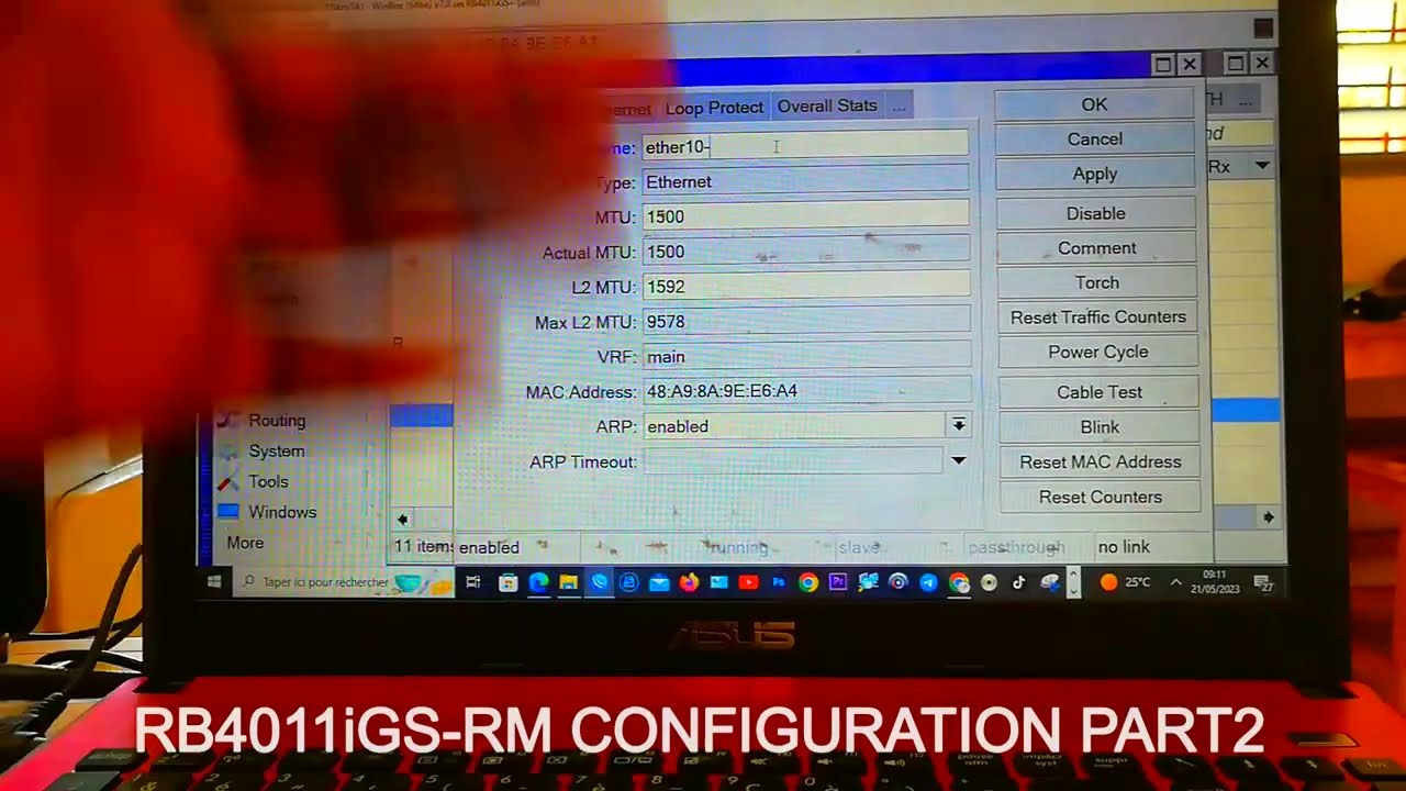 MIKROTIK RB4011iGS RM CONFIGURATION PART2