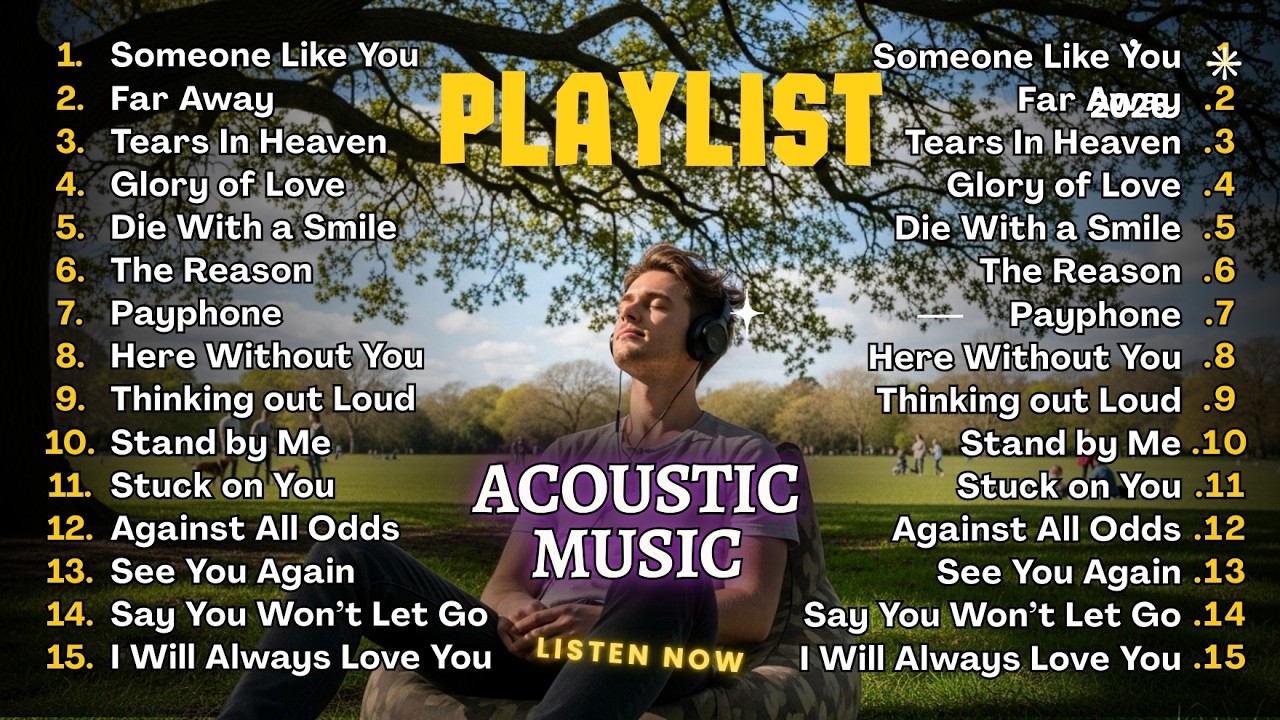 Acoustic Love Songs Cover 2026 | Best Boyce Avenue Covers | English Acoustic Playlist