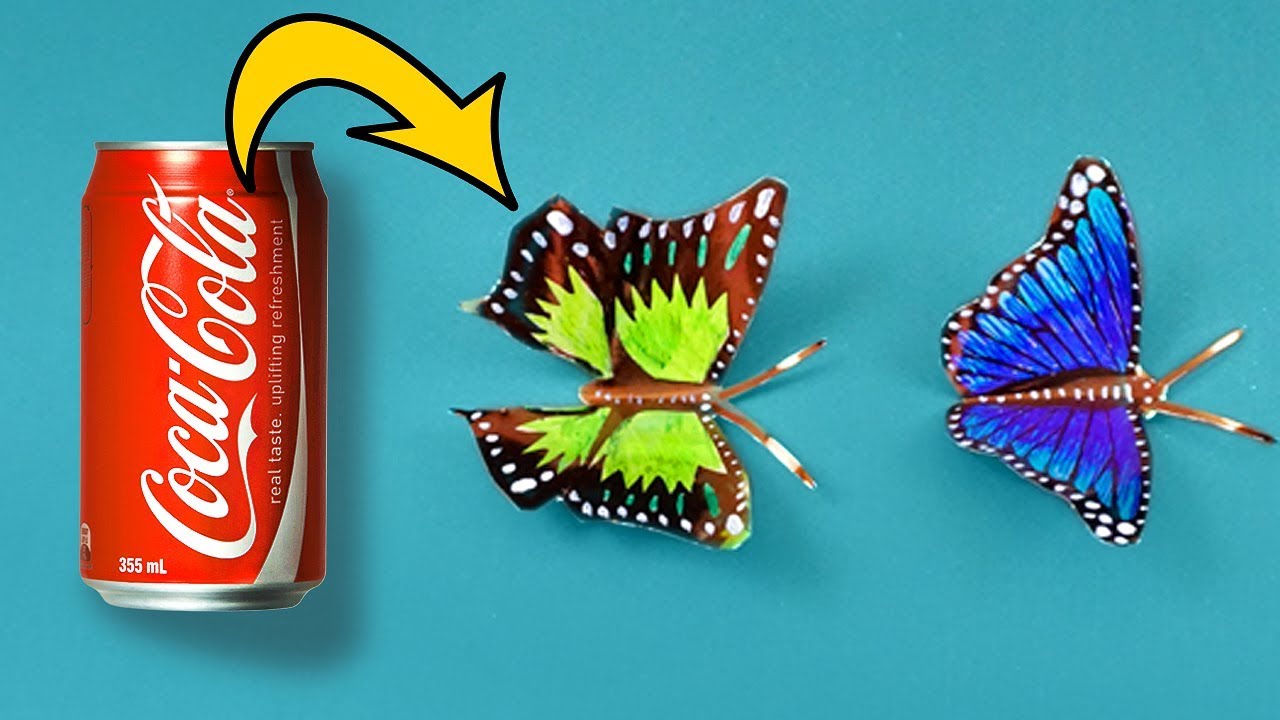 5 AMAZING COCA COLA CAN LIFE HACKS & CRAFTS
